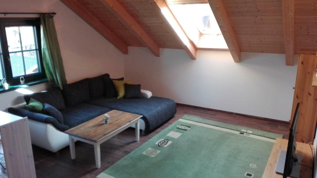 Blockhaus - Ferienwohnung Sunrise Augustusburg Zewnętrze zdjęcie