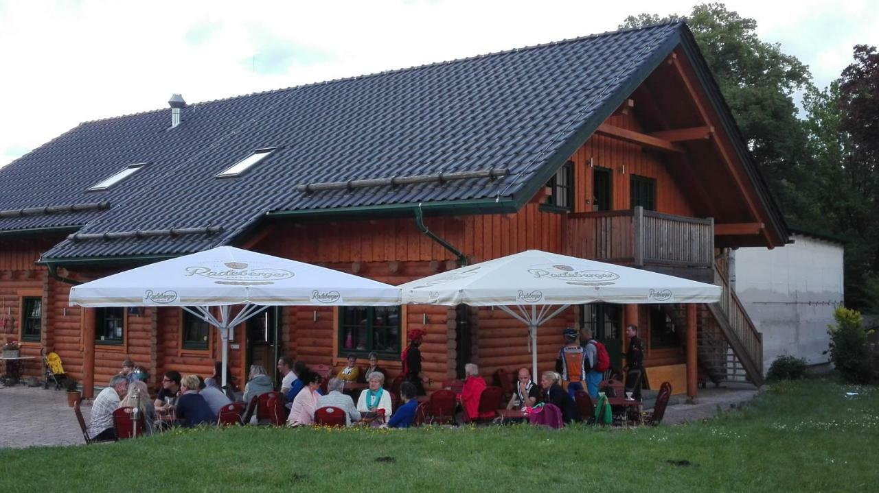 Blockhaus - Ferienwohnung Sunrise Augustusburg Zewnętrze zdjęcie