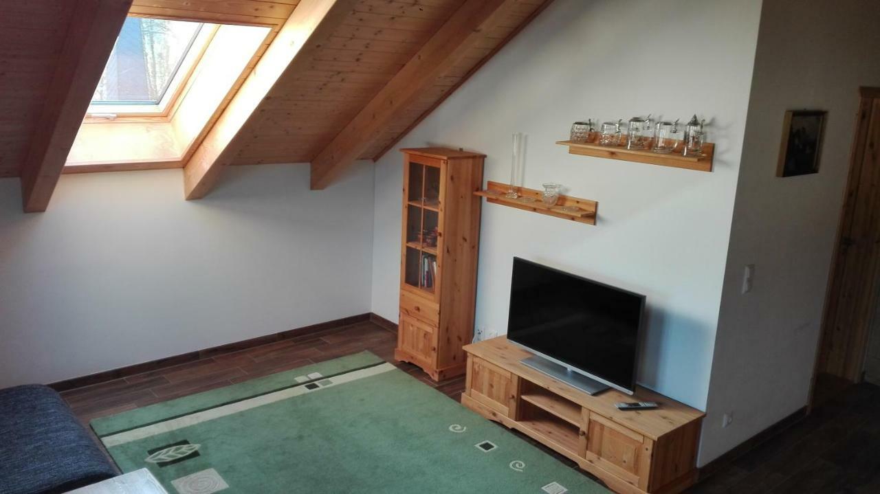 Blockhaus - Ferienwohnung Sunrise Augustusburg Zewnętrze zdjęcie